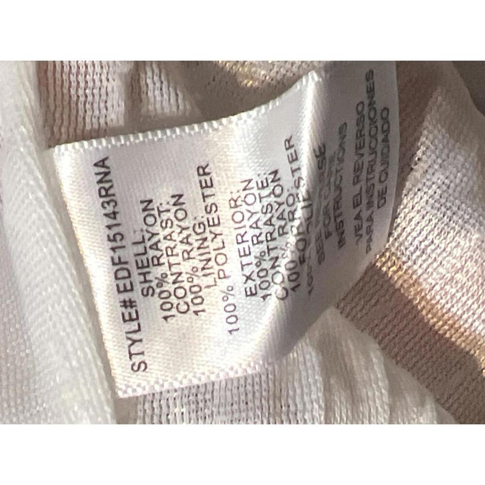 Altar’d State Women's cottagecore Casual Dress Blue Leaf - Picture 7 of 7